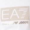 T-shirt Emporio Armani EA7 męska koszulka biała złote duże logo